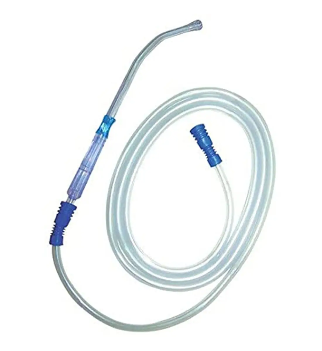 Medrop Yankaur Suction Set 370cm Long with Crown Tip Handle Sterile Medical Consumables Disposable Surgical Yankauer Suction Tub