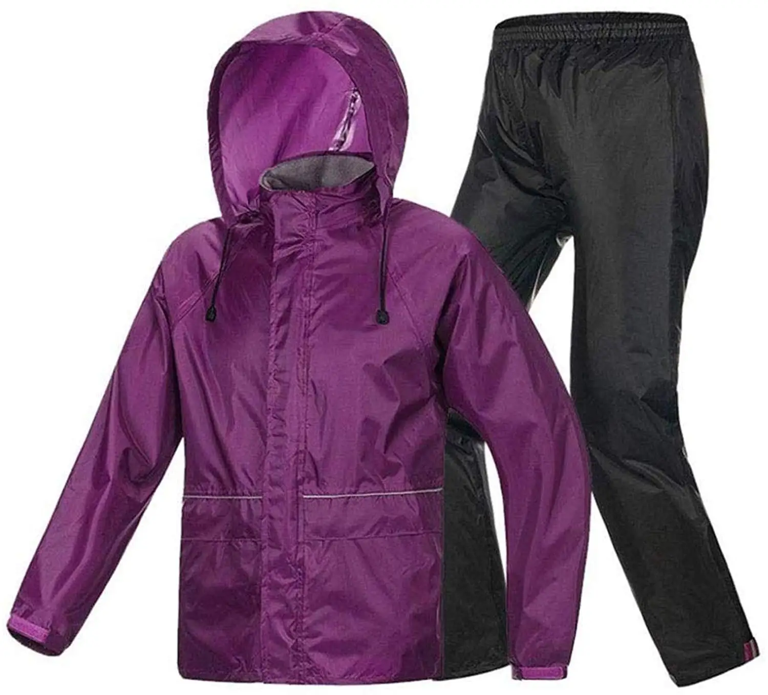 Men Women Kids Plastic PVC Rain Coat Rain Suit With Customize Colors Special Rain Coat With Hoodie For Men