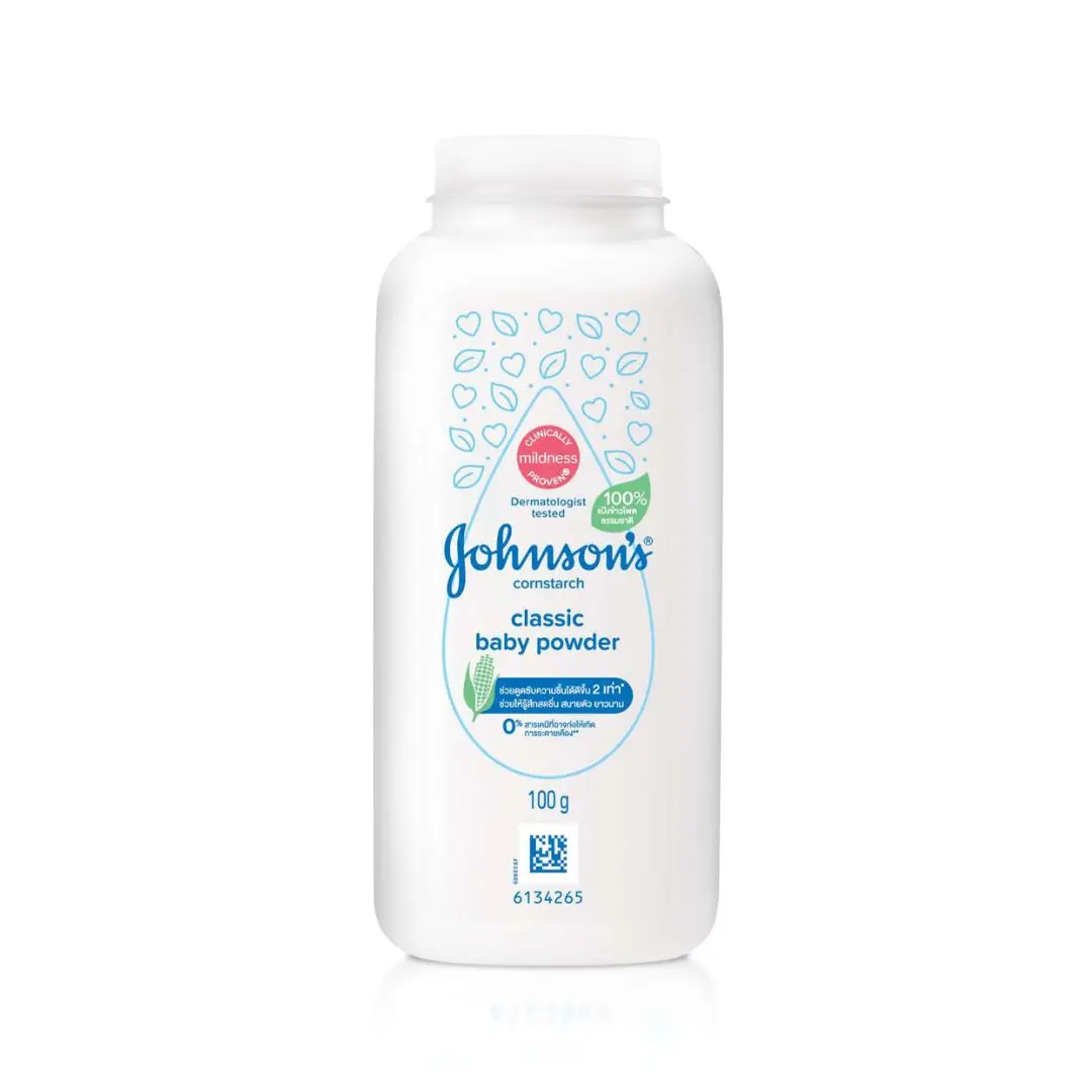Gentle cornstarch powder Johnson Baby Powder 100g Blossoms