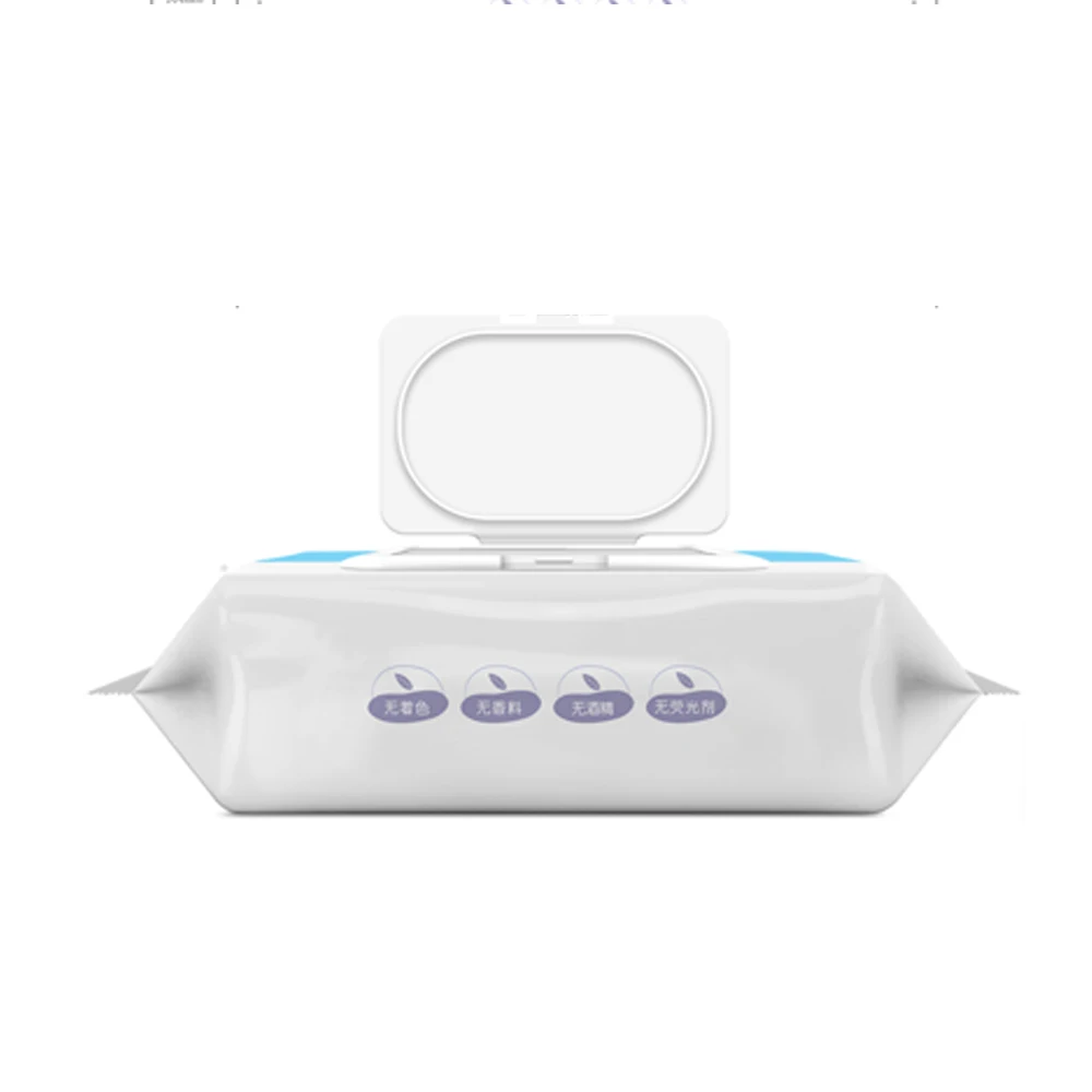Custom Unscented Hypoallergenic Wipes Flip Top Packs Cleansing Dirt from Delicate Skin 120Pcs 80Pcs Baby Wet Wipes
