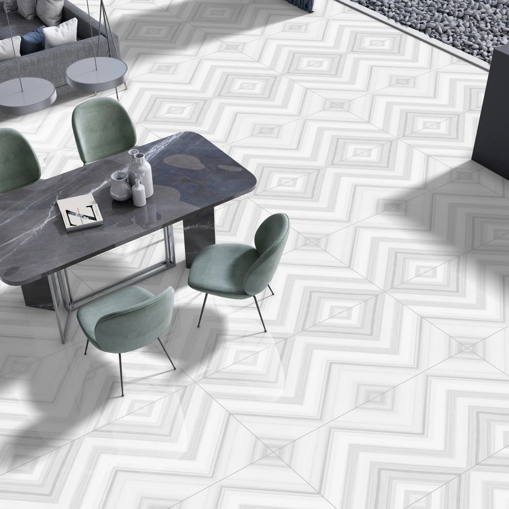 High Quality 600X1200MM High Glossy Metallic Glazed 2X4 Porcelain Floor Tiles and 60X120CM Ceramic Marble Tiles, Lowest Price