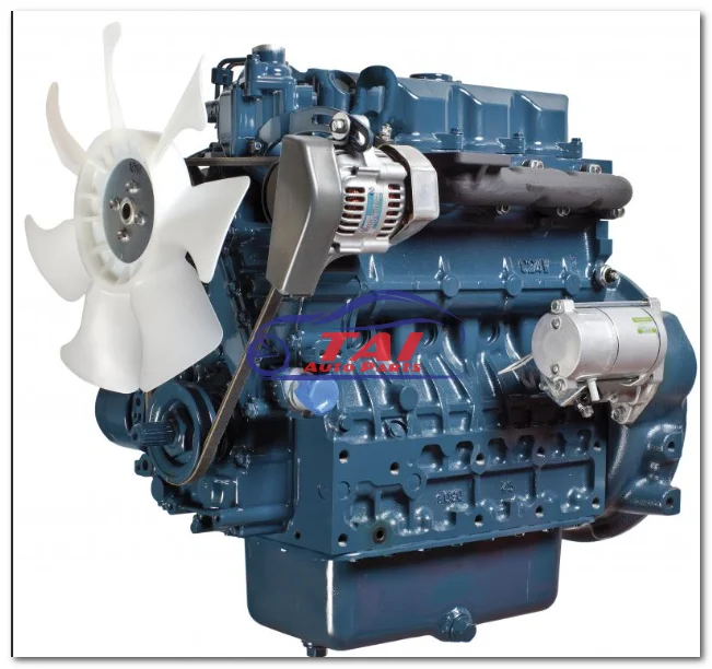 Original Diesel Engine Assy V3800 V3307 Complete Engine Assembly For Kubota