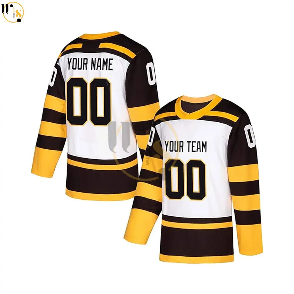 High Quality Sport Team Ice Hockey Jersey Custom Made Logo Ice Hockey Jersey Wholesale Price Slim Fit Ice Hockey Jerseys