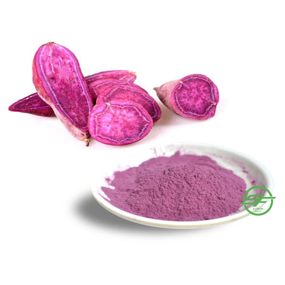 Best price natural food grade purple sweet potato powder 100% purple yam powder from Vietnam