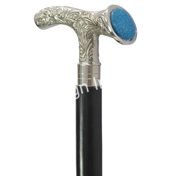 Easy Grip Hand Detailing Engraved Handle Walking Stick OEM ODM Custom Quality Cane & Gentleman Best
