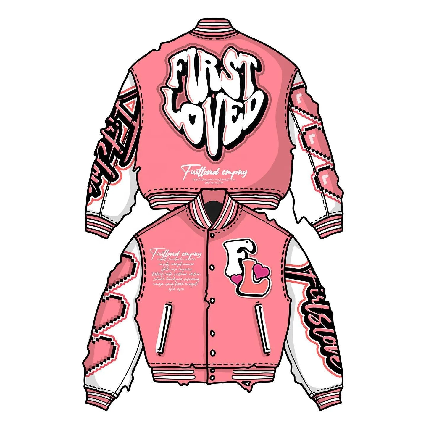 Yingling Black Faux PuLeather Short Street Style Logo Cropped Letterman Jackets Custom Boxy Varsity Bomber Jacket Men