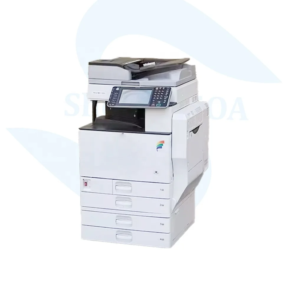 Used 4502 Copier 3 in 1 Copiadora Multifunctional Digital  Duplicator for Ricoh C4502 Office Photocopier Printing Machine
