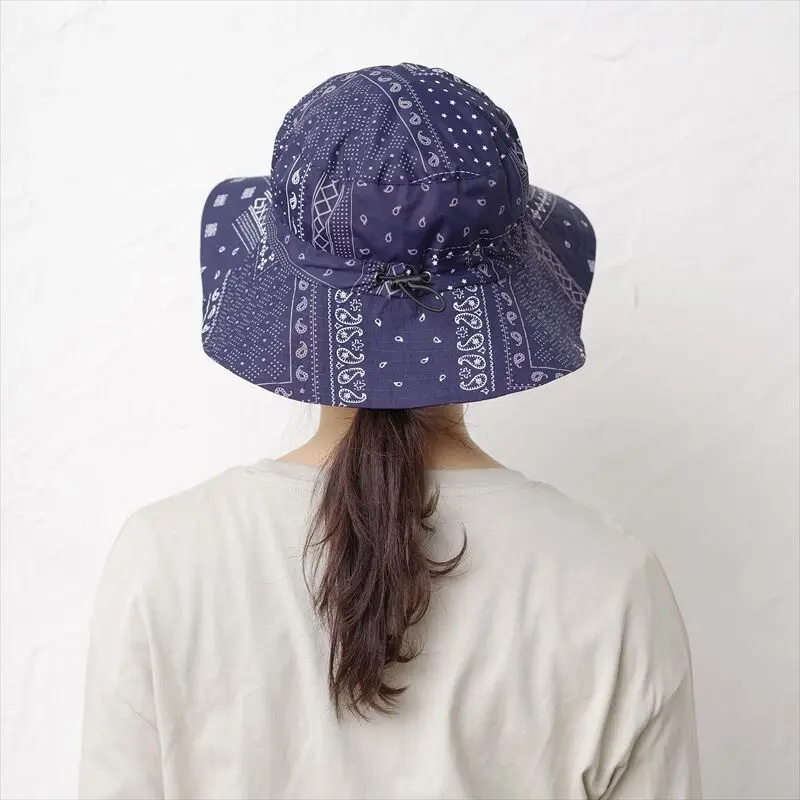 peach drop bandana rain UV hat