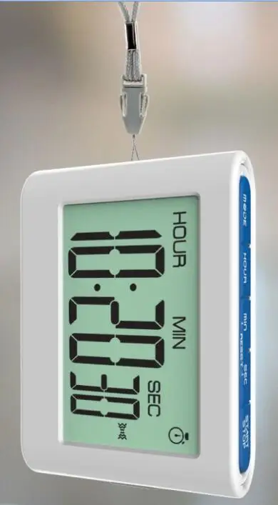 Jumbo Digital Timer 3 Selectable Alarm Clock Count Down Count up with Stand & Backlight