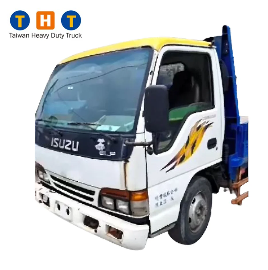 Дизельный двигатель Б/у грузовик NPR66 4HF1 4334CC 1997Y 6.6TON для ISUZU