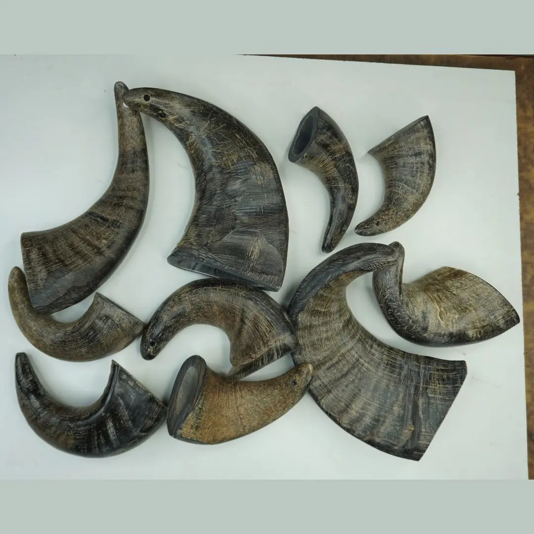 Natural Best Quality Pet Food Dried Water Real Buffalo Horn For Dog Chew Dog Treat Dog Food Bully For Sale