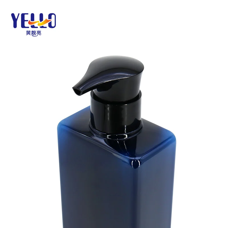 Wholesale Customization Pet Shampoo Bottle  Empty Square Shampoo Bottle Packaging