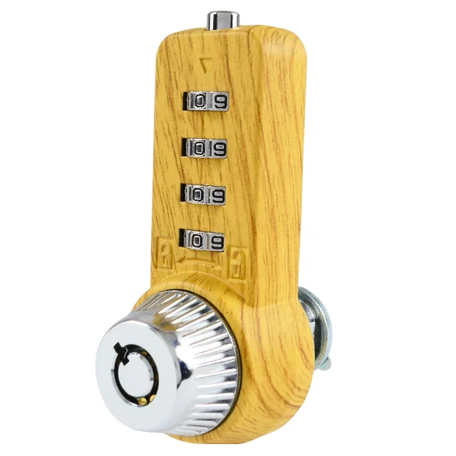 Modern 4-Digit Keyless Combination Cam Lock for Outdoor Gym School & Hospital Furniture with Changeable Codes