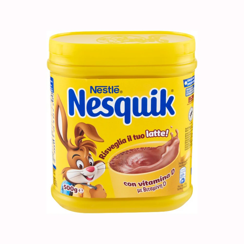 Nesquik Chocolate Milk Powder Flavored With Real cocoa all sizes