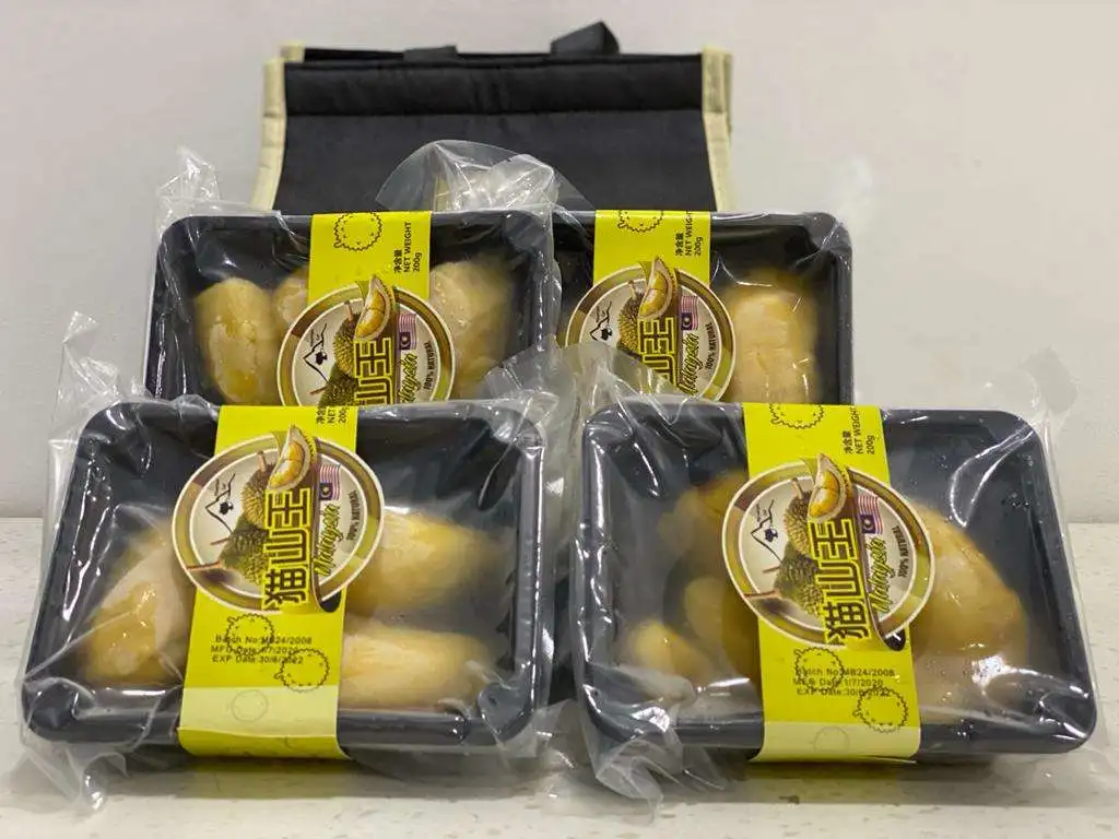 Лидер продаж, самая низкая цена, горная кошка, замороженная дурианская Целлюлоза из малайзии