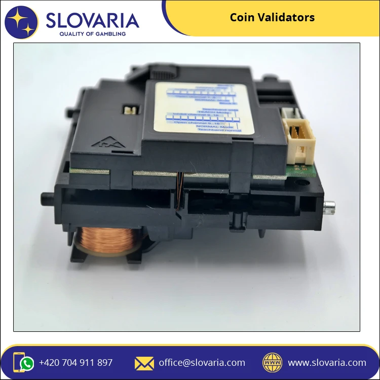 1 Year Warranty OEM Supply Versatile Interfaces and Sorting Options Coin Validators at Best Market Price
