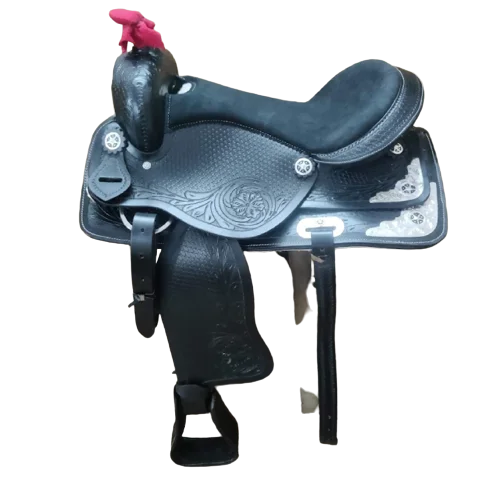 American Leather Saddle Western English Horse Saddle Real Leather Horse Riding Products Equine Equestrian