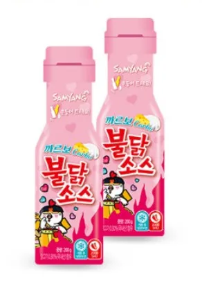 Hot Sriracha Chili Sauce Ramen Hot Spicy Chicken Cup Noodle Sauce Stir-fried Vegetable Sauce with Bibimbap