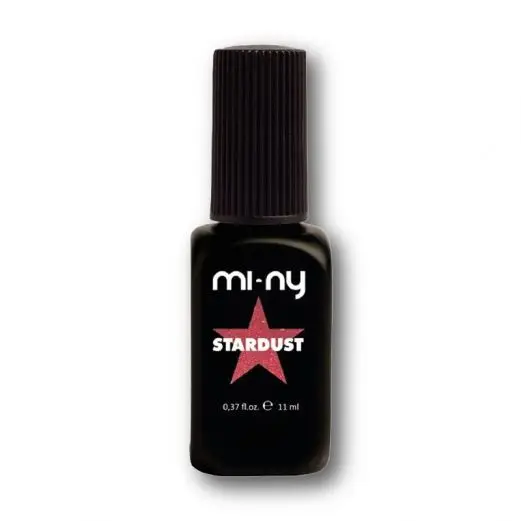 MI-NY  ITALIAN BRAND, STARDUST COLLECTION  4 FREE NAIL POLISH, NON TOXIC, COLOR NAME: CRAZY, SIZE 11 ML