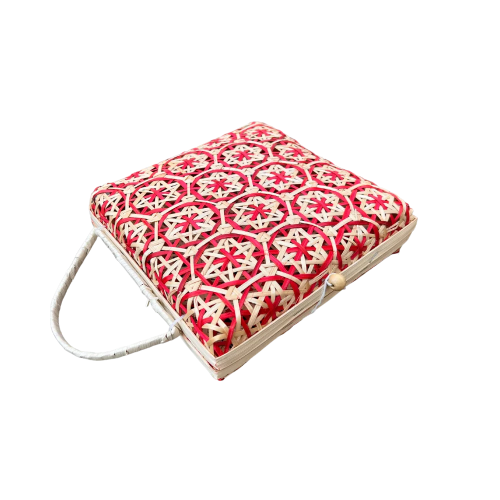 Rattan Box Gift Export Quality Package Cheap Wholesale Shape Woven Basket Standard Rattan Box 2 Made in Vietnam