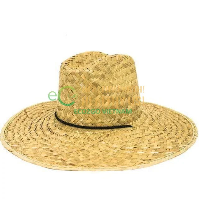 Hot Design 2024!!! Vietnam Newest Design Straw Hat Women Straw Hat Wholesale With Cheapest Price By Eco2go Vietnam