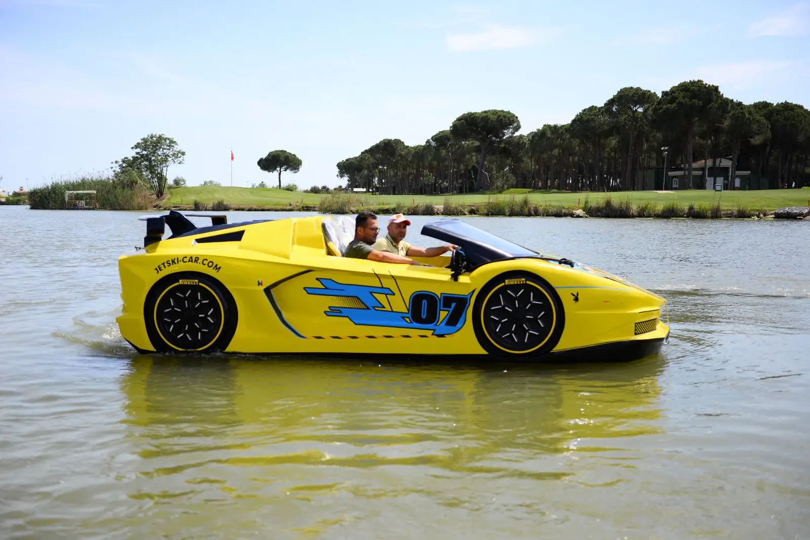 3 Seated OceanOcean Lamborghini JetCar Water Sports Water Car For Entertainment and Fun Sea Ocean Sports