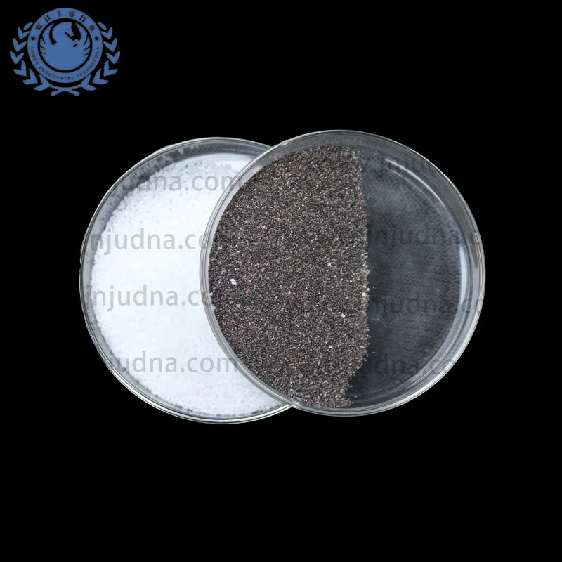 Sandblasting abrasive high Al2O3 brown corundum oxide brown white black fused alumina