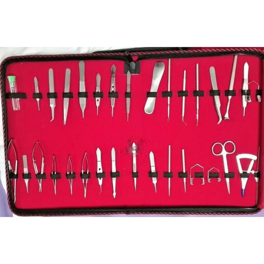 Micro Surgery Ophthalmic Cataract Eye Set 32 Pieces High Quality Stainless Steel Surgery Operating Instruments Medical Tools