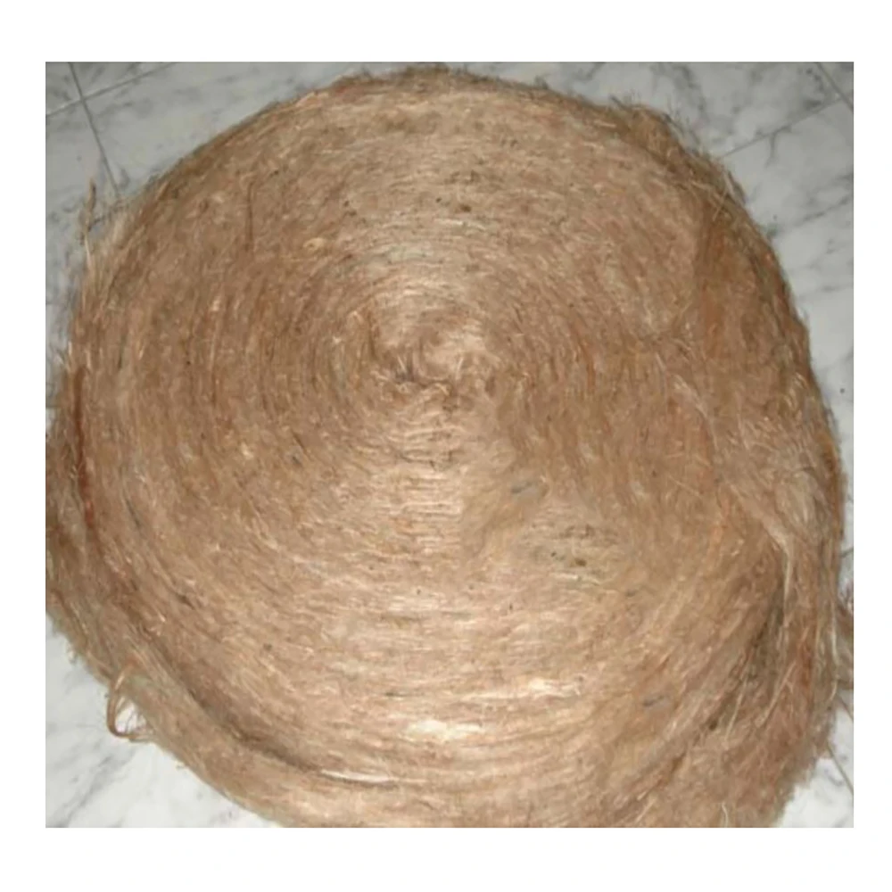 100% Pure Natural Jute Fiber Eco-friendly Factory Price Jute Sliver Standard Quality Exported 100% Natural Jute Fiber Sliver