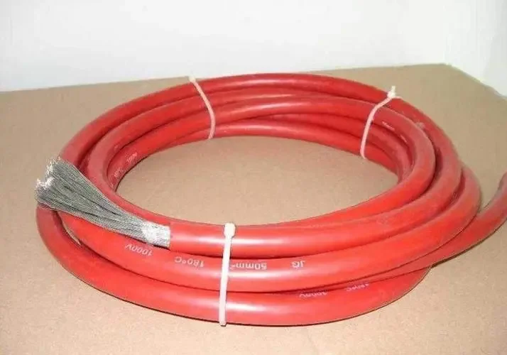 High Voltage Silicone Coated Wire  High Temperature Flexible 8Awg 10 12 14 16 18 20 22 24 Awg Silicon Cable