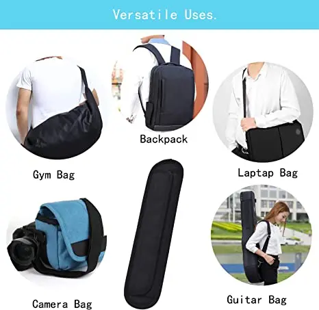 Custom Tape Removable Professional Photography Camera Strap Shoulder Pad