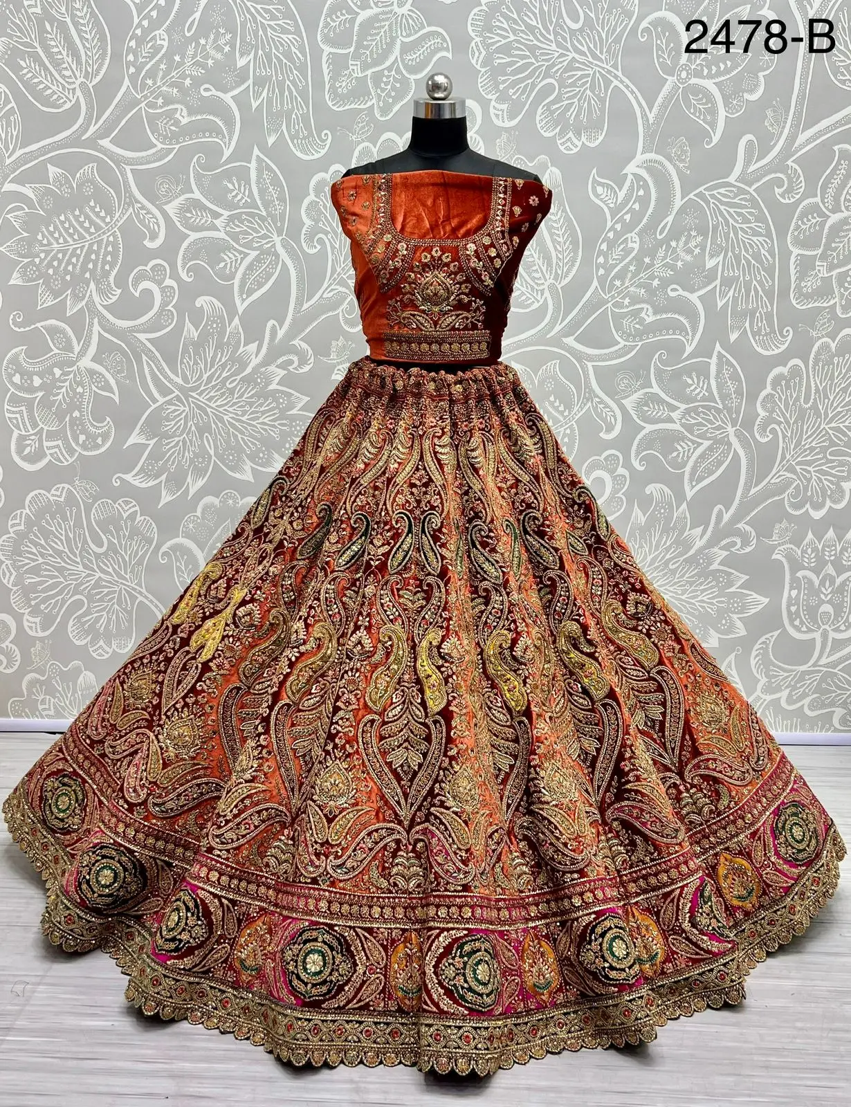 Hot Selling Beautiful Bridal Lahnga Choli Buy Direct From Manufacturer New Design Wedding Lahnega Choli For Elegant Women India