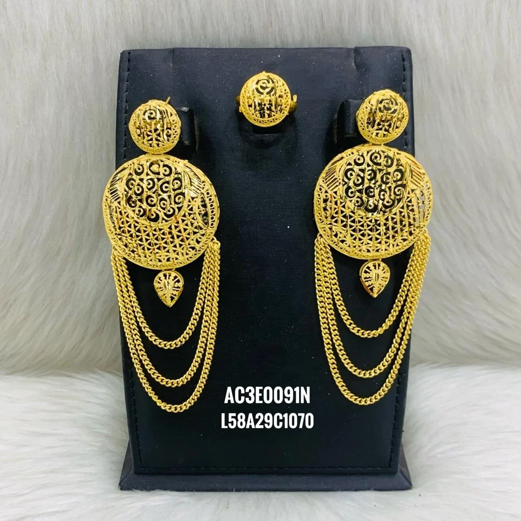 designer gold plated Earrings online design one gram fashion jewellery  all new design Buy Gold Plated Earrings Online in India