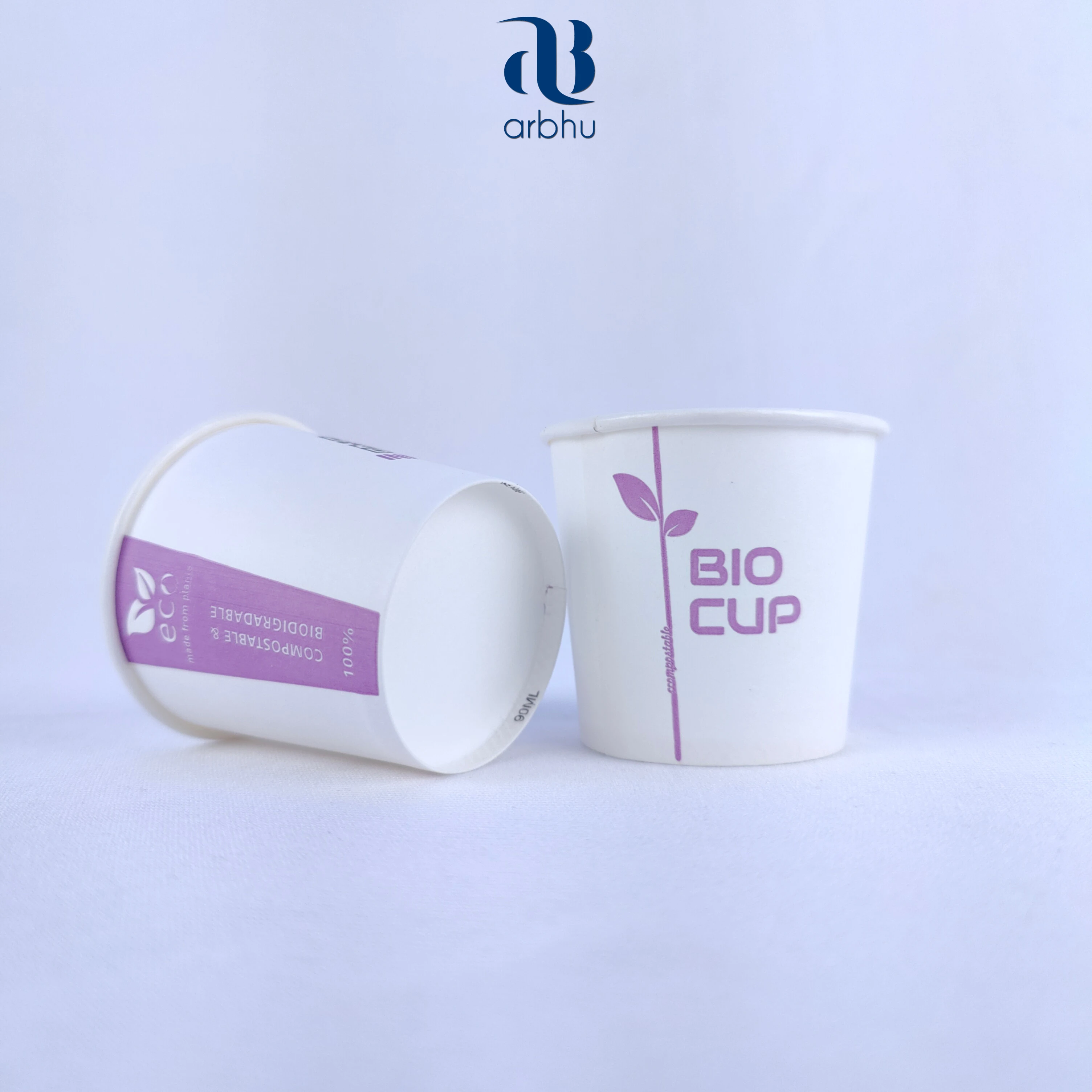 Wholesale custom printed disposable tea and coffee cups ready to ship | Single wall paper cups March Expo 2023