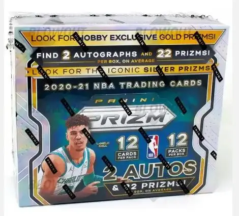 Top Sales 2020-21 Panini Priz-ms Basketball Hobby Box 144 Cards With Warranty