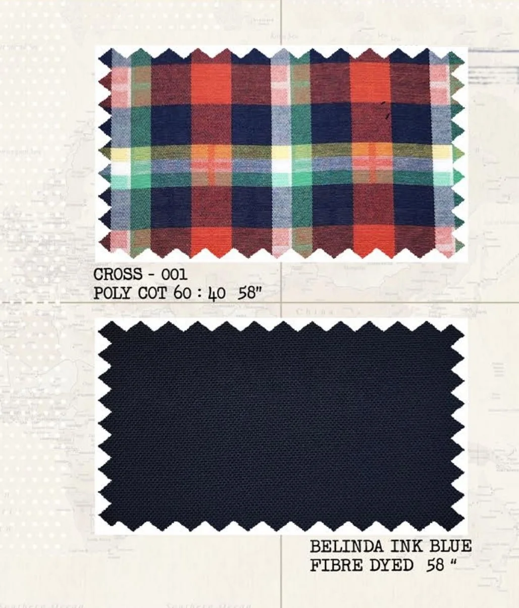 Buy Top Grade Quality Material Polyester Cotton Shirting and Suiting Fabric For School Uniforms