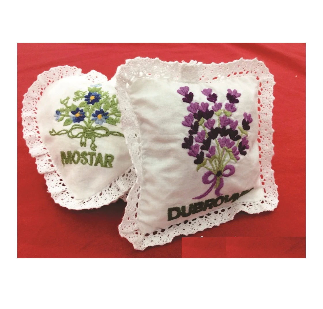 Wholesale Quality The Vietnam Good Quality Lavender Sachet Embroidery Crafts from Vietnam Best Supplier