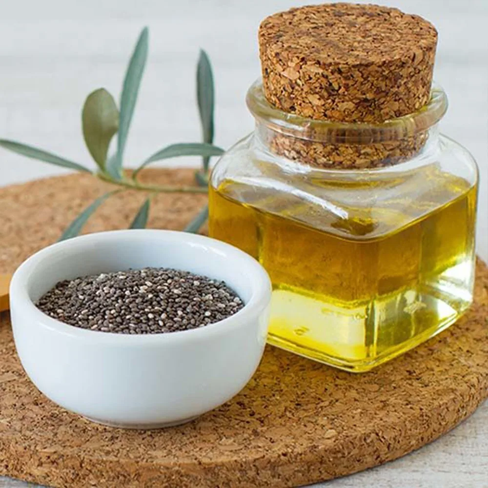 Bulk 100% Natural Chia Seed Oil Premium Carrier Oil for Hair and Cosmetic Use at the Best Wholesale Price