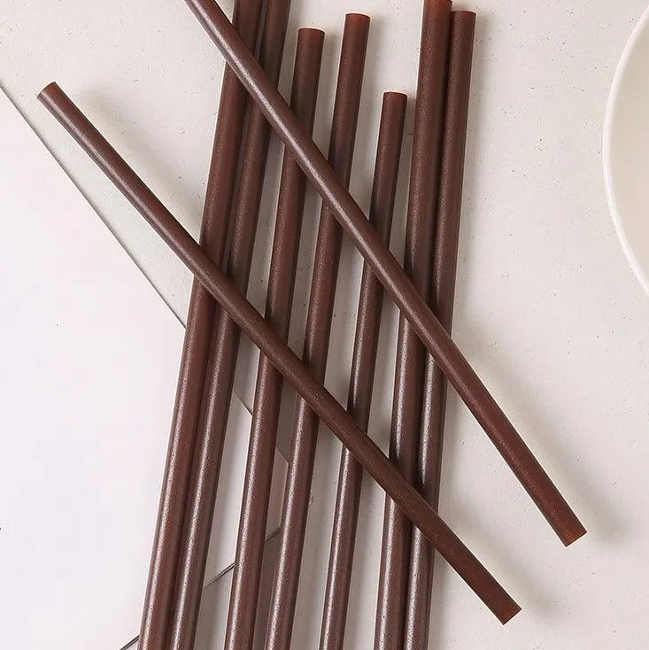 High quality coffee grounds straws are biodegradable to protect the environment
