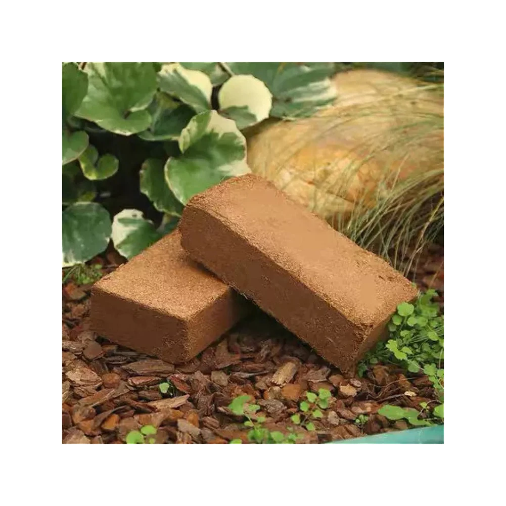 Coconut Coco Peat Blocks 5kg 650grm 25 kg At Lowest Price With Premium Quality For Buyers Agriculture Purpose Coco Peat Square