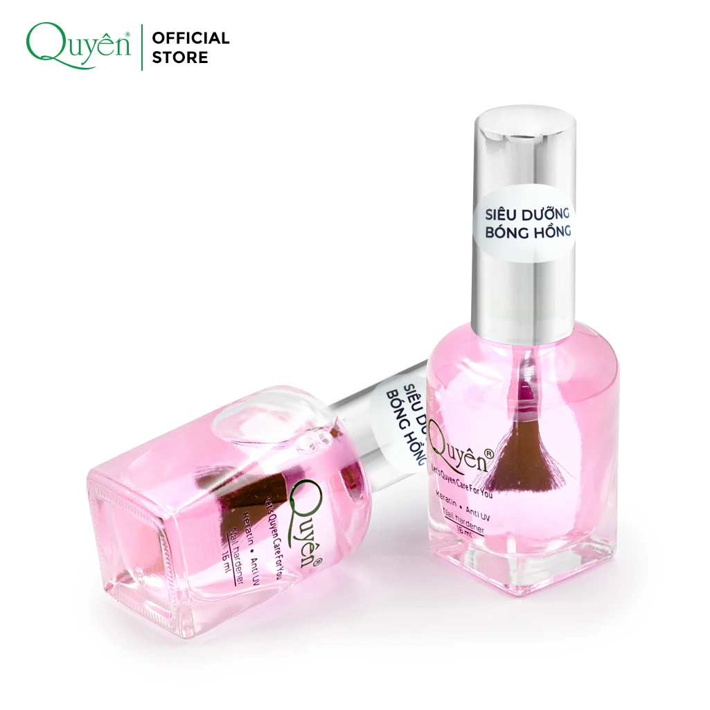 Quyen Beauty High Quality Super Glossy Pink Nail Polish NPL-2012 Gentle Formula for Manicure Care in Vietnam