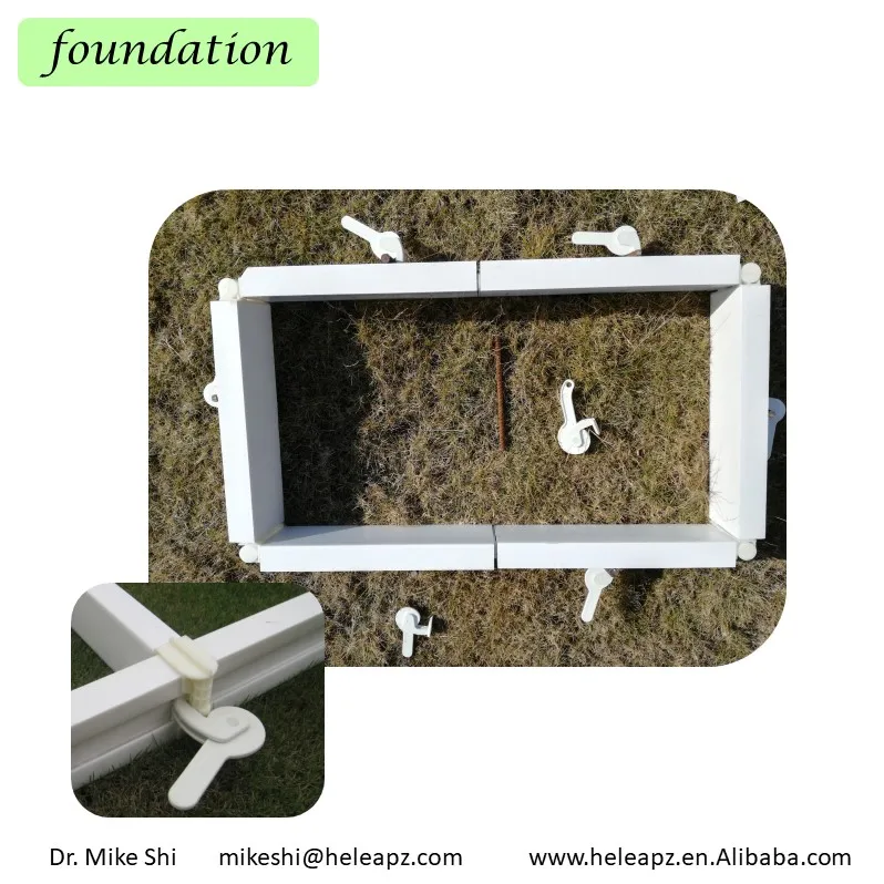 Lightweight reusable flexible plastic formwork edge boxing sidewalk footpath garden landscape  concrete floor boundary