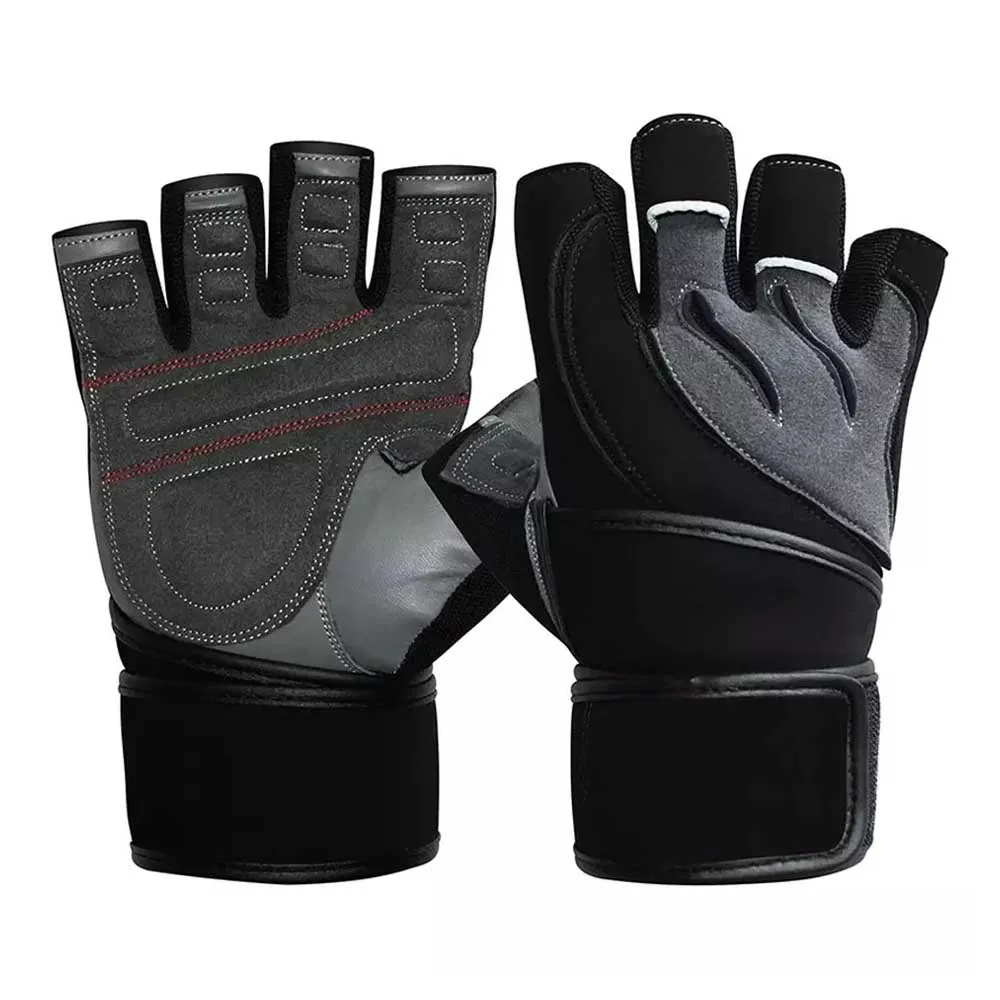 Wholesale Durable Half Finger Sport Fitness Workout Glove Weight Lifting Gym Gloves