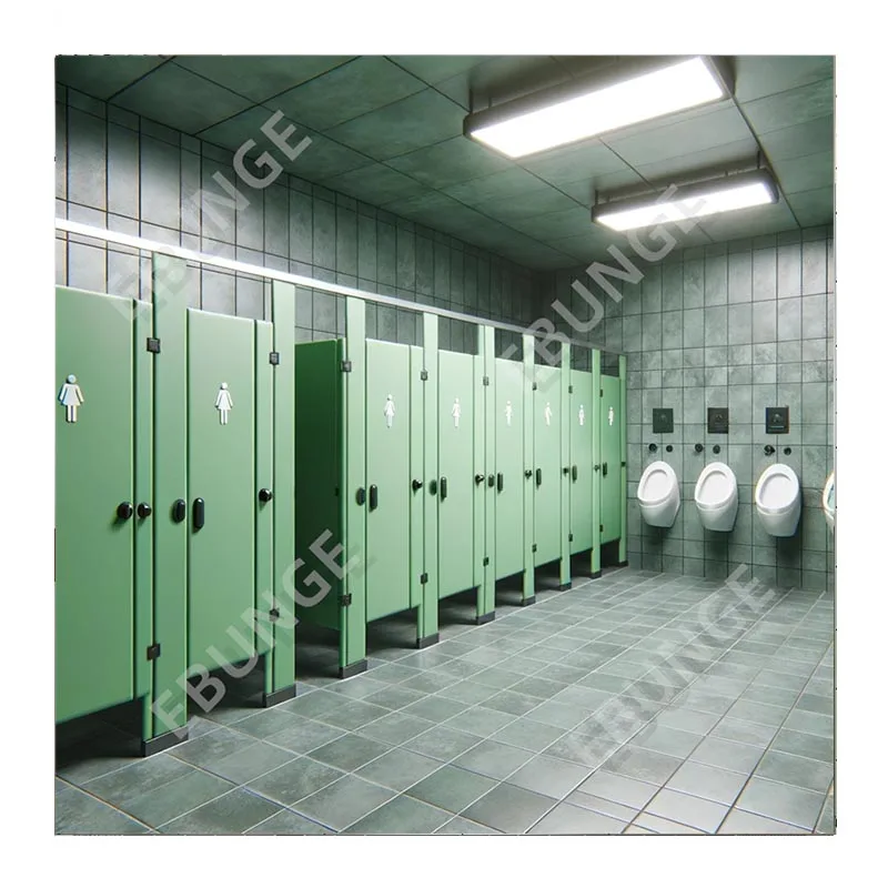 Commercial Shower Partitions Restroom Partition Toilet Cubicles Stalls Hpl Panel Toilet Wall Partition