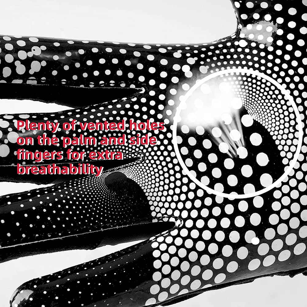 Seibertron G.A.R.G 2.0 Gel Filled Patented Anti-Impact Ultra-Stick Football Sports Receiver Gloves Youth