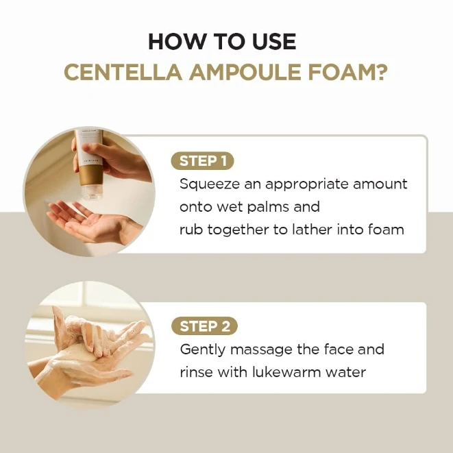 SKIN1004 Madagascar Centella Ampoule Foam Low pH Foam 125ml Cleanser  removes makeup Korea wholesale