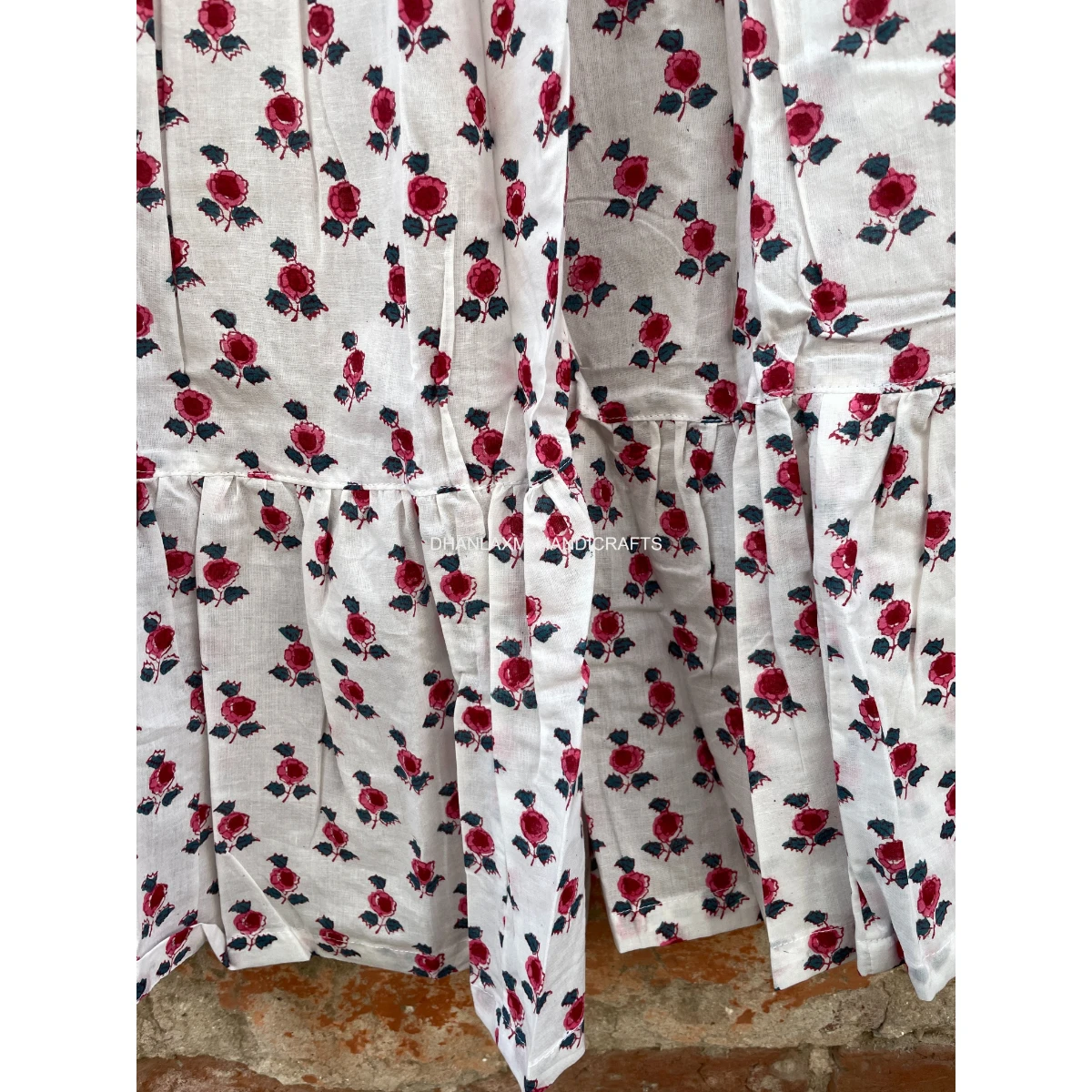 Girls Skirts Floral Printed Maxi Design Bohemian Style Cotton Long Wear Skirts Indian Tunic Women Skirt Boho