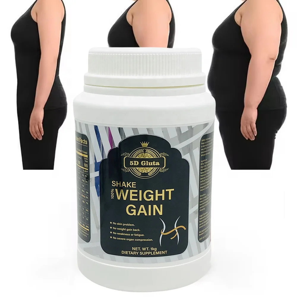 5D gluta Shake 100% WEIGHT GAIN POWDER GAIN DE POUDRE SLIMMING LOSS WIGHT WHOLESALE PRICE CUSTOMIZED protein powder supplement