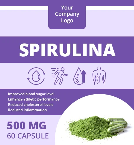 OEM/ODM Private Labelling spirulina powder capsule for Bulk Buyers factory Supplier Hot Selling blue pigment Organic Product