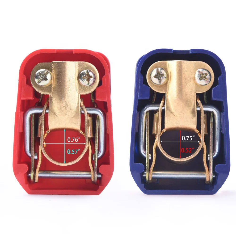 MICTUNING MOTOR Vehicle Boat RV Caravan Universal Car Battery Quick Release Terminals Electrical Connector Clamps